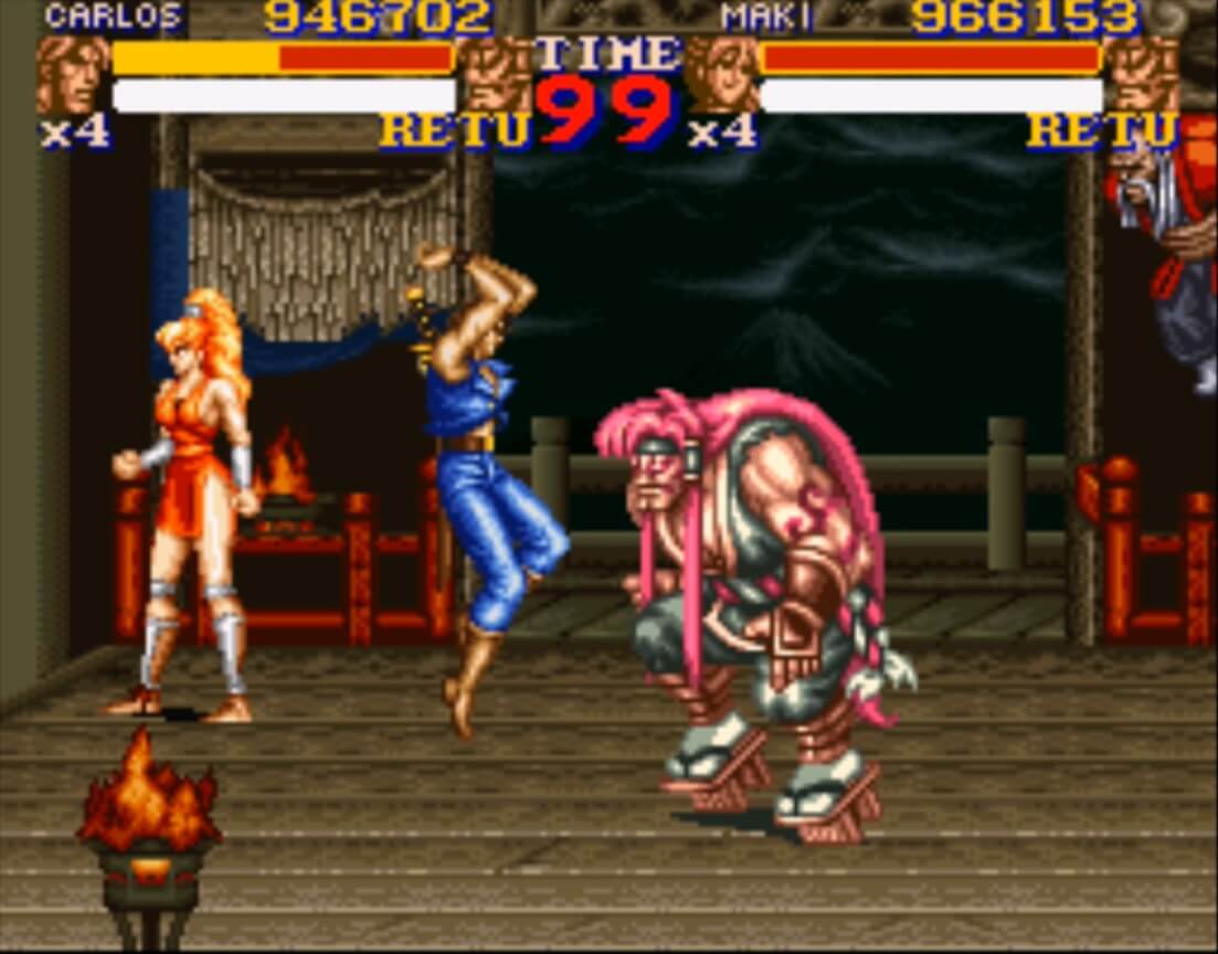 Final Fight 2 - геймплей игры Super Nintendo\Famicom